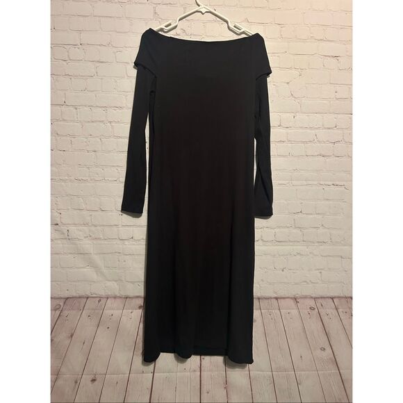 a new day Elegant Black Long Sleeve Dress - Picture 2 of 2